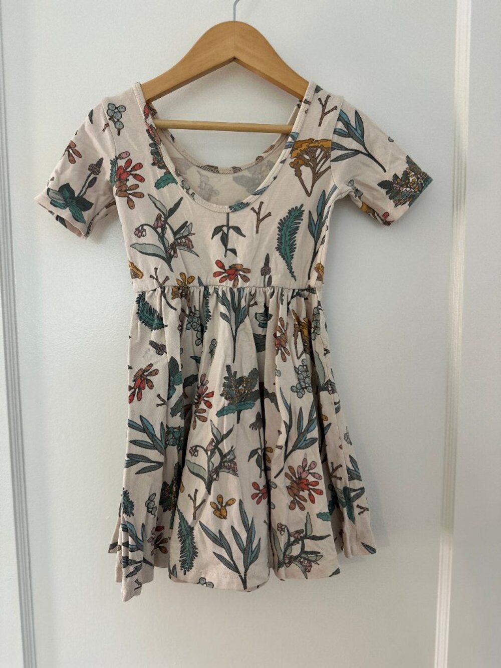 Alice + Ames Botanical Twirl Dress 4T - Picture 2 of 3